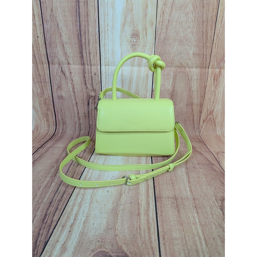 A New Day Lime Green Small Crossbody Handbag Purse with Handles